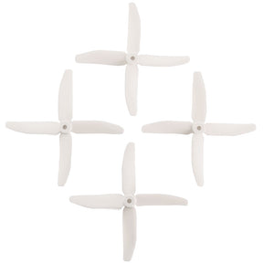 DAL 5x4 Propellers - 4 Blade (Set of 4 - White)