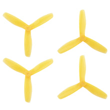 Load image into Gallery viewer, DAL 5x4.5 - 3 Blade Bullnose Propeller - V2 T5045 (Set of 4 - Crystal Yellow)