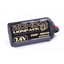 Load image into Gallery viewer, ZOHD Lionpack 18650 2S1P 3500mAh 7.4V Li-ion Battery