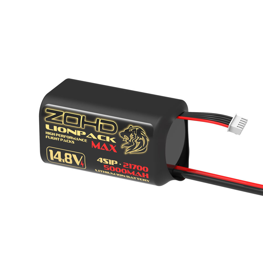 ZOHD Lionpack Max 21700 4S1P 5000mAh 14.8V Li-ion Battery